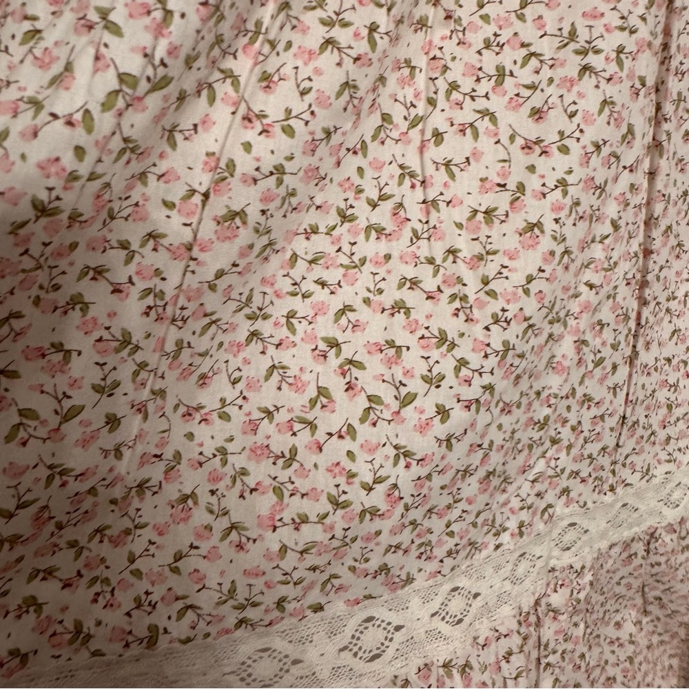 TUCKERNUCK Pink Ditsy Floral Lace Isabelle Mini Dress‎ – Hyacinth House 🌸 - Picture 6 of 13